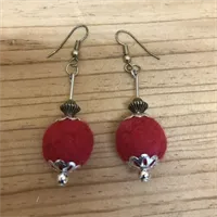 Felt Earrings (320)