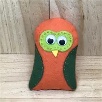 Felt Owl Pincushion (088)