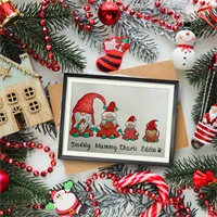 Festive Gonk Family Illustration 2 gallery shot 1