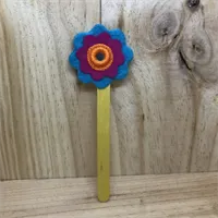 Flower Bookmark (050)