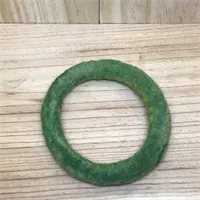 Green Felt Bracelet (429)