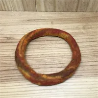 Orange Felt Bracelet (435)