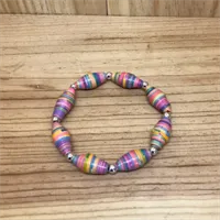 Paper Bead Bracelet (199)