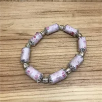 Paper Bead Bracelet (222)