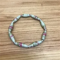 Paper Bead Bracelet (224)