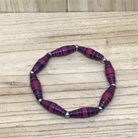 Paper Bead Bracelet (233)