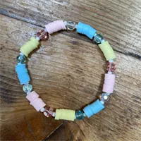 Pastel Bead Bracelet (540)