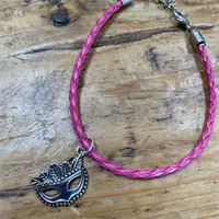 Pink Mask Bracelet (585)