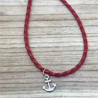 Red Anchor Bracelet (447)