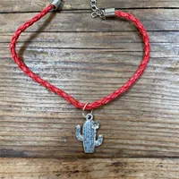 Red Cactus Bracelet (407)