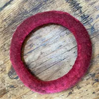 Red Felt Bangle (564)