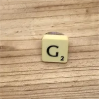 Scrabble Ring G (149)