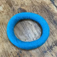 Turquoise Felt Bangle (566)